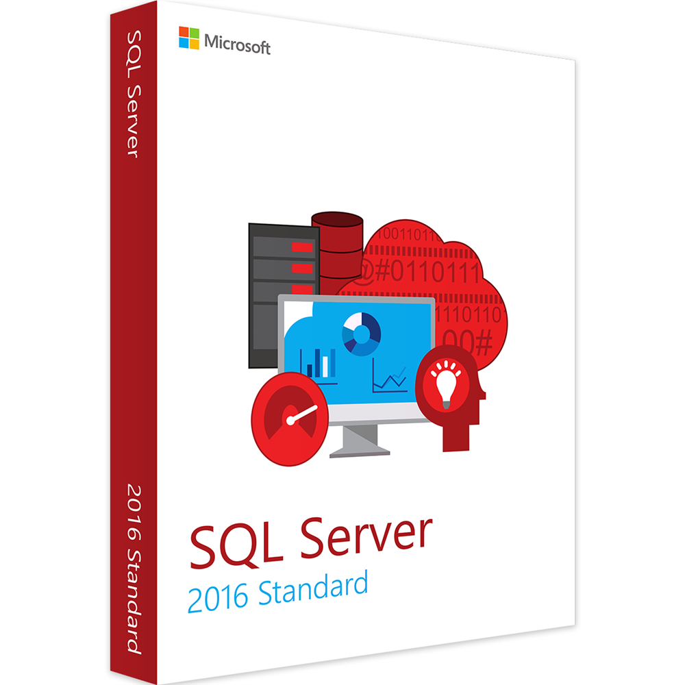 Microsoft SQL Server Standard 2016 License Key Digital Download